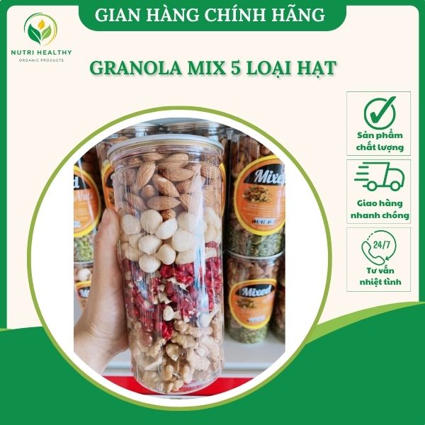 Cách Làm Hạt Granola